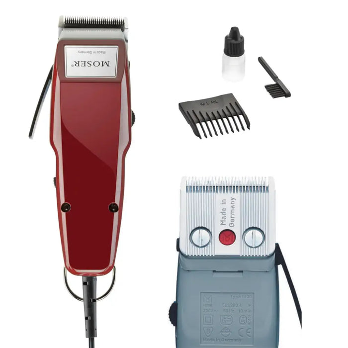 Clipper Moser 1400 Red Edition - Машинки за подстригване<<<Лична грижа<<<Уреди за здраве и красота<<<TechMart&&&Hair