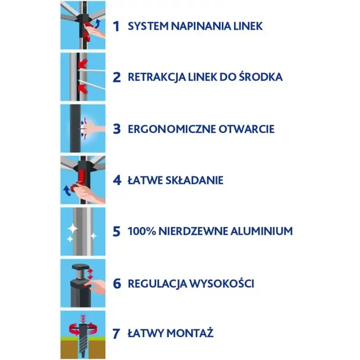 Clothes Drying Rack Vileda Sun-Rise - Bathroom and stand clothes dryerAGD-SUL<<<Home Appliance - ProductsAGD<<<ActionPL