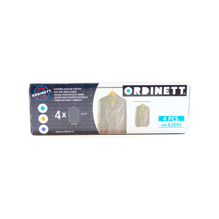 CLOTHES ENVELOPE HANGER 4PCS. 62X95CM ORDINETT - Продукти за съхранение и организация на дрехи<<<Домашни