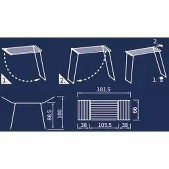 Clothes Line Leifheit CLASSIC Solid 180 White Nylon Steel polypropylene 18 m - Почистване Прахосмукачки И Гладене<<<Дом