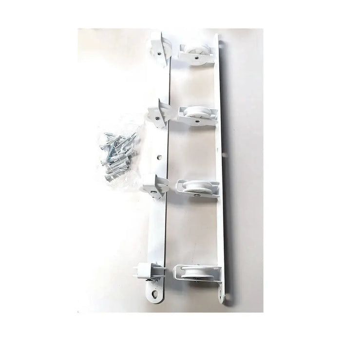 Clothes Line Tarrés Basic 4 Pulleys White Wall Iron Epoxi 47 x 5 x 5 cm - Почистване Прахосмукачки И Гладене<<<Дом