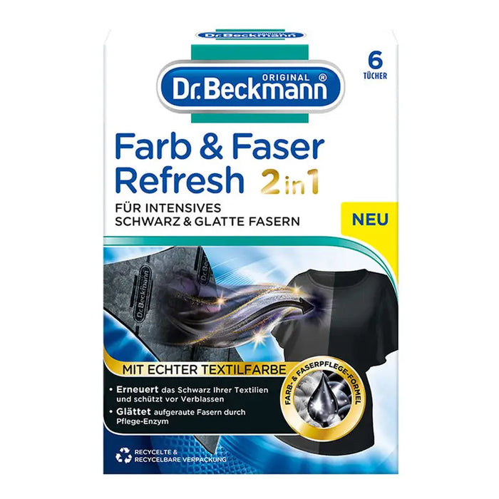 CLOTHS FOR DARK WASHING AND REFRESHING 6PCS DR.BECKMANN - Почистващи препарати<<<Домашни потреби<<<Кухня<<<Praktiker