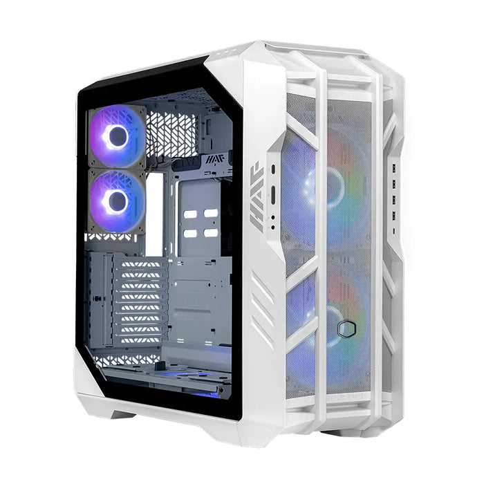 CM HAF 700 Mesh White ARGB Box - Кутии за компютри<<<Компютърни компоненти<<<ValiAPI&&&Компютър Мрежи и