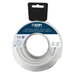 Coaxial TV Antenna Cable EDM 28034 White 20 m 2 x 1,5 mm - Електроника Телевизори<<<Компютри|