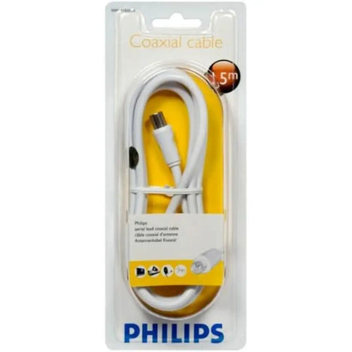 Coaxial TV Antenna Cable Philips SWV2516W/10 Copper 1,5 m - Електроника Телевизори<<<Компютри|