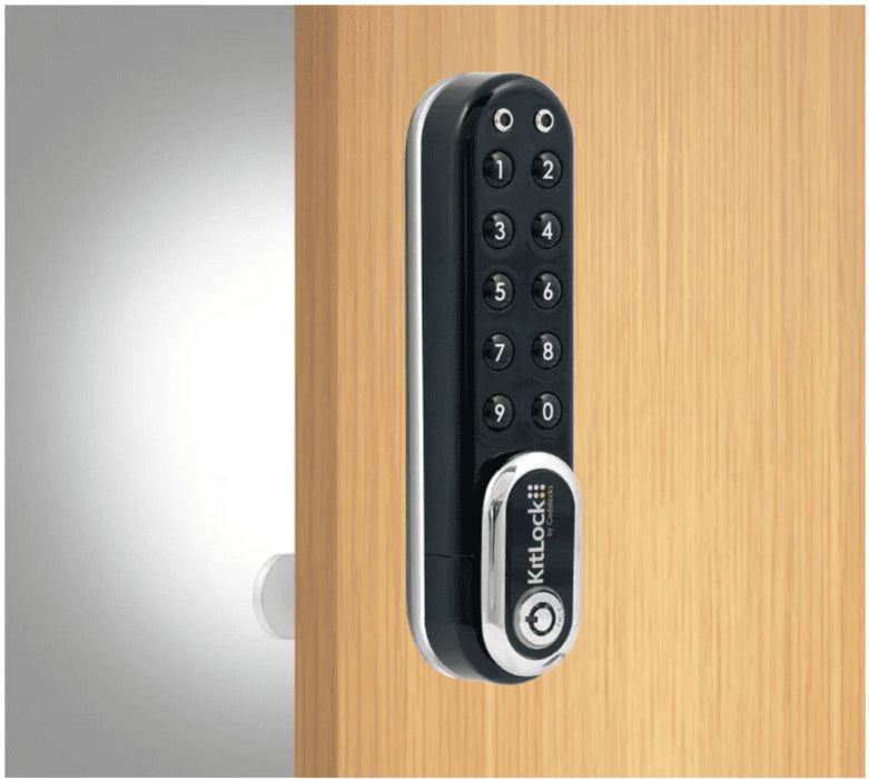 ELECTRONIC VERTICAL FURNITURE LOCK
