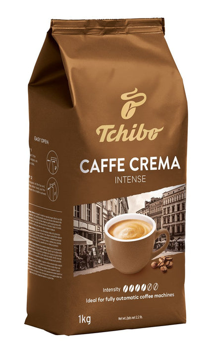 Coffee Bean Tchibo Cafe Crema Intense 1 kg - Coffee BeansKIH-KZI<<<Coffee & TeaKIH<<<ActionPL