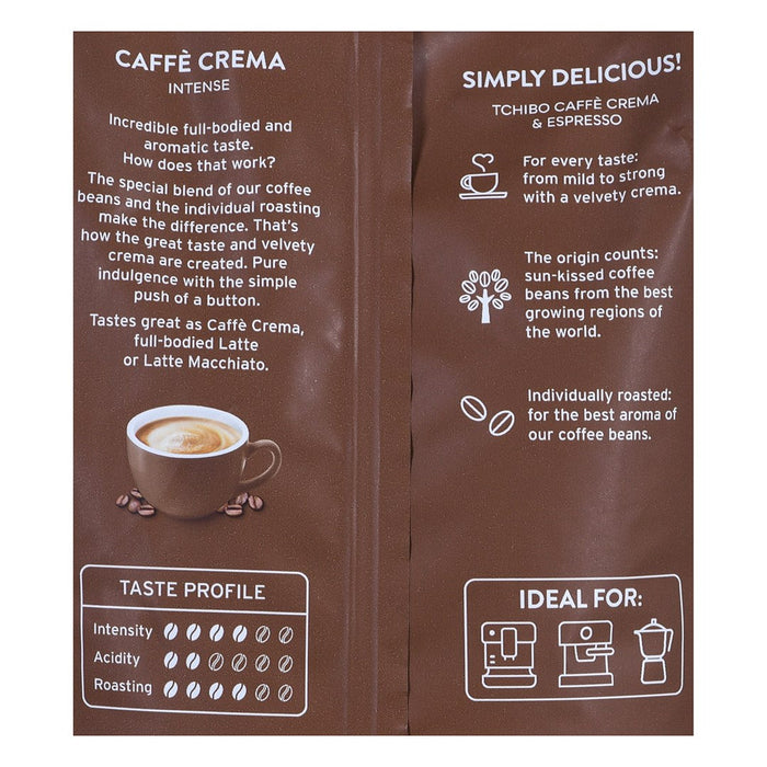 Coffee Bean Tchibo Cafe Crema Intense 1 kg - Coffee BeansKIH-KZI<<<Coffee & TeaKIH<<<ActionPL