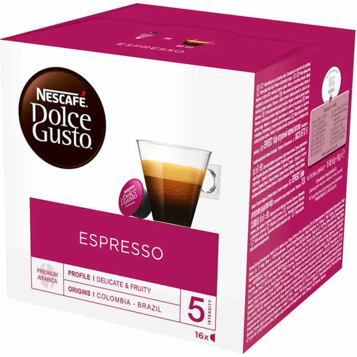 Coffee capsules NESCAFE Dolce Gusto Espresso 16 drinks - Кафе и аксесоари<<<Кафемашини<<<Малки