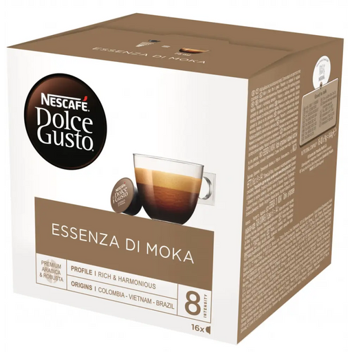 Coffee capsules NESCAFE Dolce Gusto Essenza Di Moka 16 drinks - Кафе и аксесоари<<<Кафемашини<<<Малки