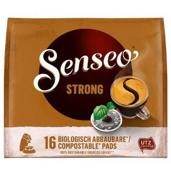 Coffee doses SENSEO® Strong 16 pcs - Кафе<<<Кафемашини<<<Малки електроуреди<<<TechnoMix&&&Кафе и