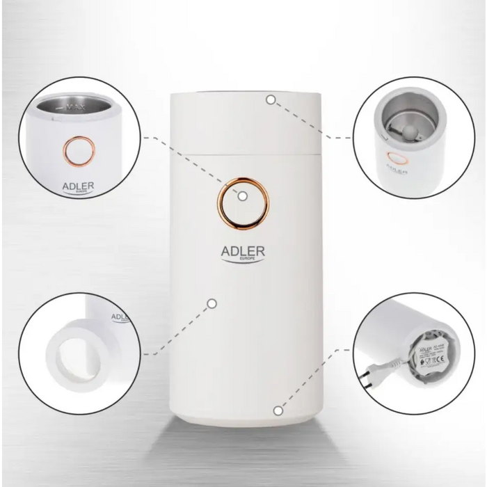 Coffee grinder Adler AD 4446wg - Coffee grindersAGD-MLY<<<Home Appliance - ProductsAGD<<<ActionPL