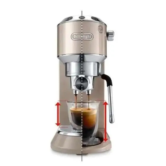 Coffee machine DeLonghi Dedica EC885.BG - Кафемашини еспресо<<<Кафемашини<<<Малки електроуреди<<<TechnoMix