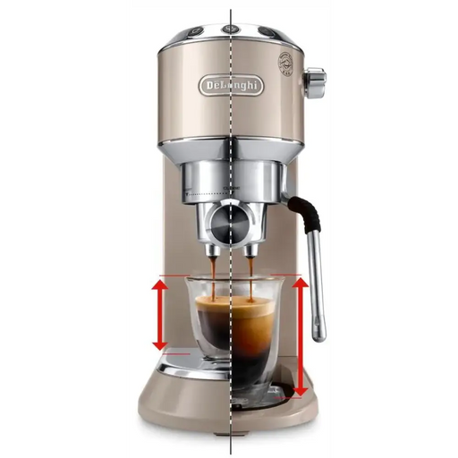 Coffee machine Delonghi EC885.BG Dedica Beige - Кафемашини<<<Кафемашини<<<Малки електроуреди<<<TechMart