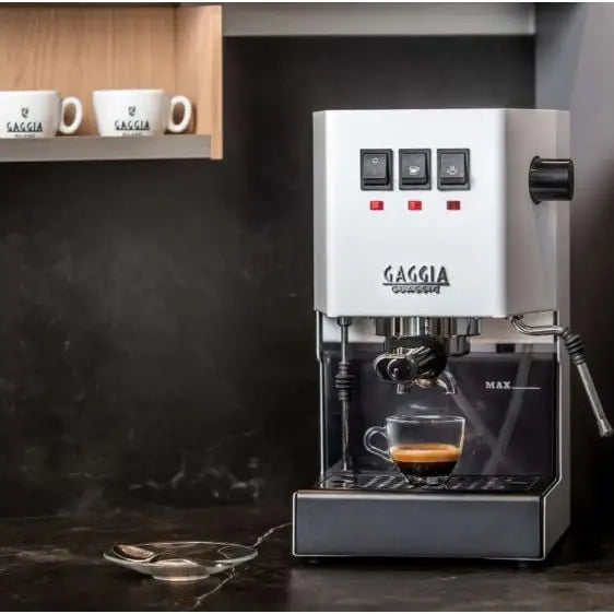 Coffee machine GAGGIA Classic Evo 2023 White RI9481 - Кафемашини еспресо<<<Кафемашини<<<Малки
