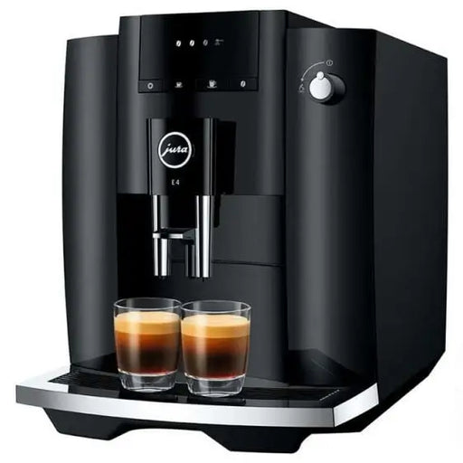 Coffee Machine Jura E4 Piano Black (EA) - Кафеавтомати<<<Кафемашини<<<Малки електроуреди<<<TechnoMix&&&Coffee