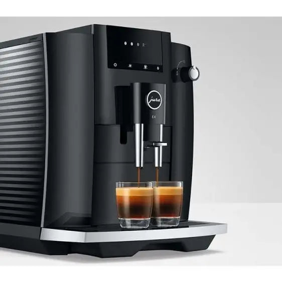 Coffee Machine Jura E4 Piano Black (EA) - Кафеавтомати<<<Кафемашини<<<Малки електроуреди<<<TechnoMix&&&Coffee