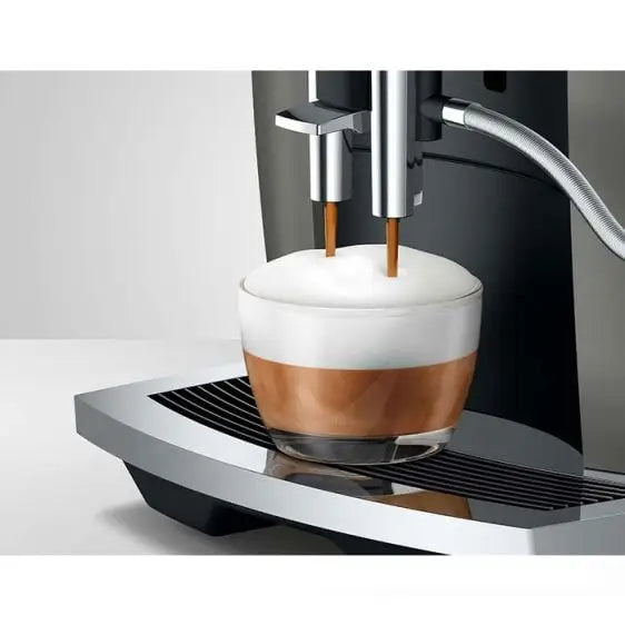 Coffee machine JURA E6 Dark Inox (EC) 15439 - Кафеавтомати<<<Кафемашини<<<Малки електроуреди<<<TechnoMix&&&Coffee
