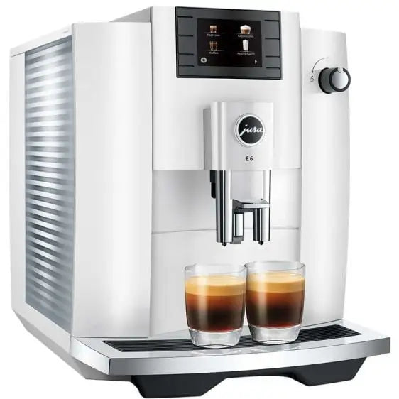 Coffee machine JURA E6 Piano White (EC) 15438 - Кафеавтомати<<<Кафемашини<<<Малки електроуреди<<<TechnoMix