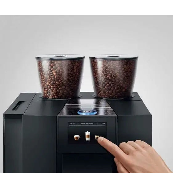Coffee machine JURA GIGA X8 Professional Aluminum Black (EB) 15566 - Кафеавтомати<<<Кафемашини<<<Малки