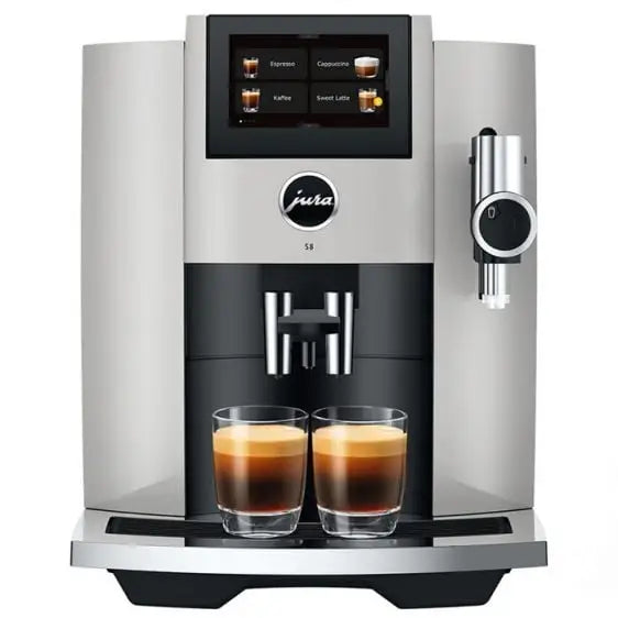 Coffee machine JURA S8 Platin (EB) 15483 - Кафеавтомати<<<Кафемашини<<<Малки електроуреди<<<TechnoMix