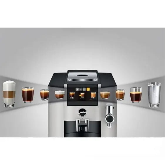Coffee machine JURA S8 Platin (EB) 15483 - Кафеавтомати<<<Кафемашини<<<Малки електроуреди<<<TechnoMix