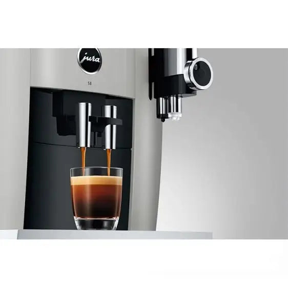 Coffee machine JURA S8 Platin (EB) 15483 - Кафеавтомати<<<Кафемашини<<<Малки електроуреди<<<TechnoMix