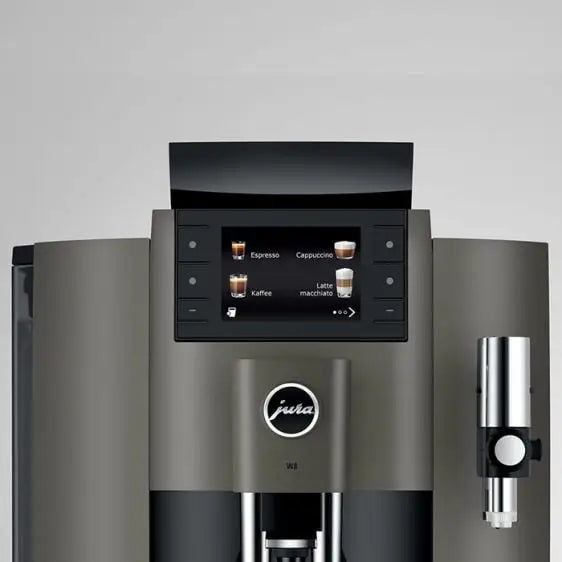 Coffee machine JURA W8 Dark Inox (EA) 15550 - Кафеавтомати<<<Кафемашини<<<Малки електроуреди<<<TechnoMix&&&Coffee