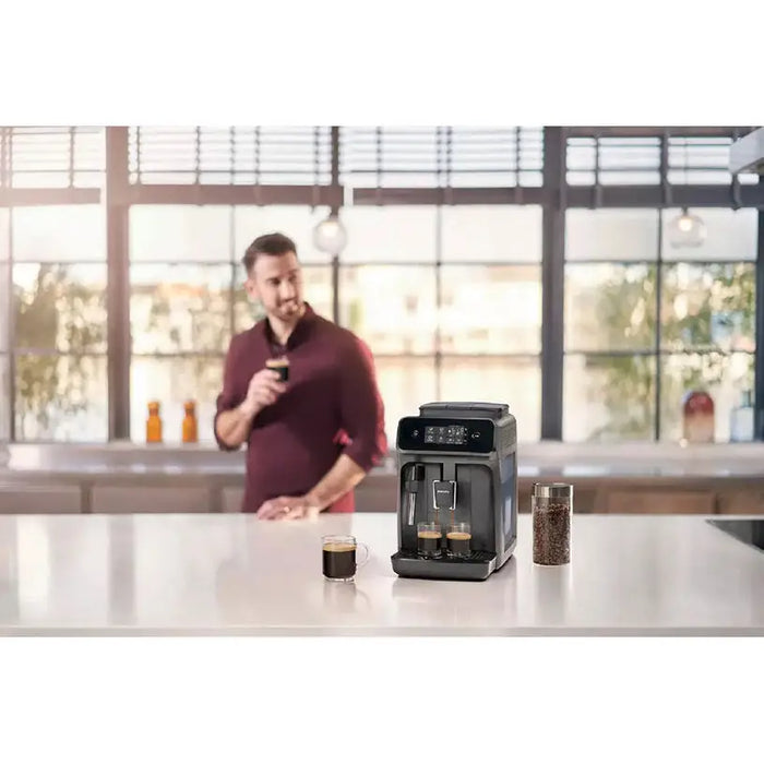 COFFEE MACHINE PHILIPS EP1224/00 1800.00 ml 15.00 bar GROUND COFFEE OPTION CASHMERE GRAY - Кафемашини<<<Домакински