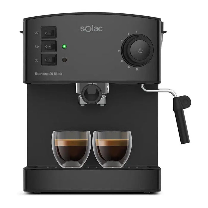 COFFEE MACHINE SOLAC CE4482 1600.00 ml 20.00 bar BLACK - Кафемашини<<<Домакински електроуреди<<<Мебели и