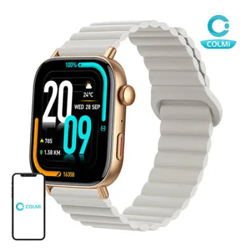 Colmi C8 Max smartwatch with magnetic strap (gold) - Smartwatches<<<Smartwatches<<<InnproXML