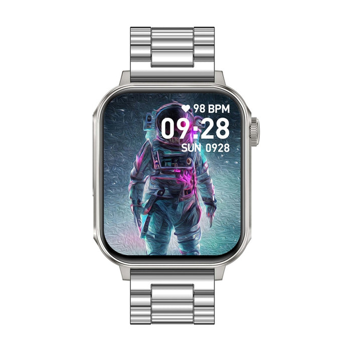 Colmi P80 smartwatch (steel and silver)