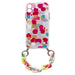 Color Chain Case gel flexible elastic case cover with a chain pendant for iPhone 12 multicolour - Cell phone cases