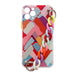Color Chain Case gel flexible elastic case cover with a chain pendant for iPhone XS / iPhone X multicolour - Cell phone