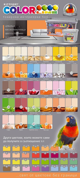 COLOR LATEX COLOR LINE 29 POWDER 4KG
