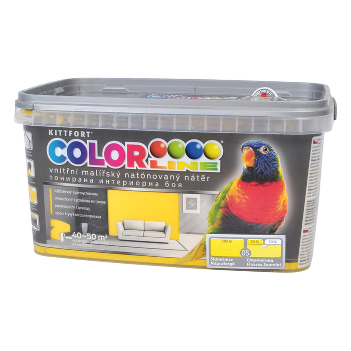 COLOR LATEX COLOR SUNFLOWER 4 KG COLOR LINE