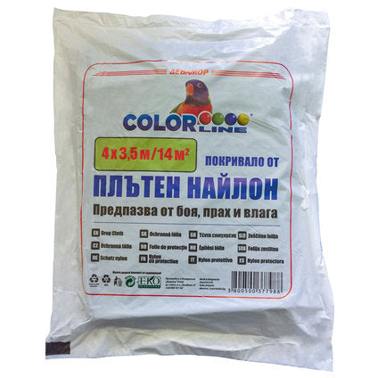 ROOFED NYLON 14 M2 THICK 50 MICRON COLOR LINE