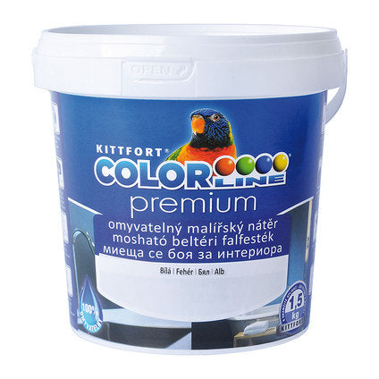 PAINT WASHABLE WHITE COLOR 1.5 KG COLOR LINE PREMIUM