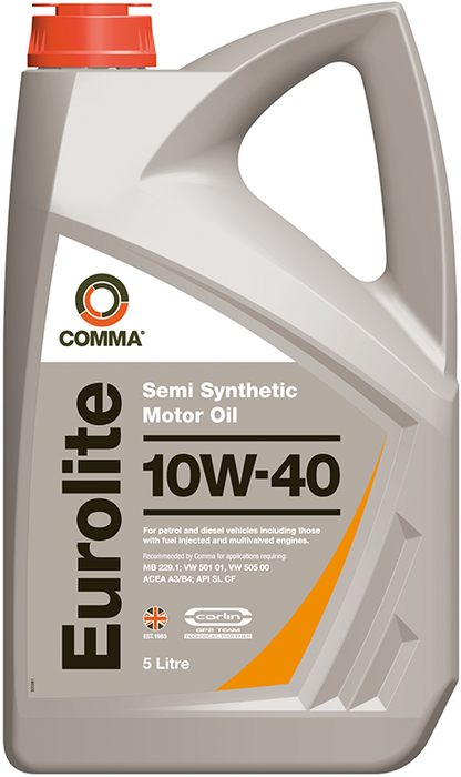 COMMA EUROLITE 10W-40 5L