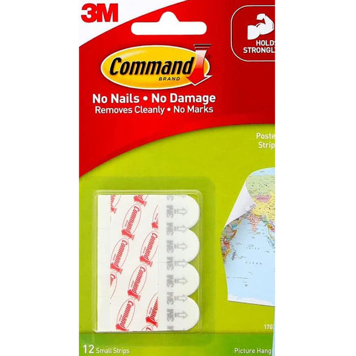 MOUNTING STRIPS S 12 PCS MAX 450G COMMAND