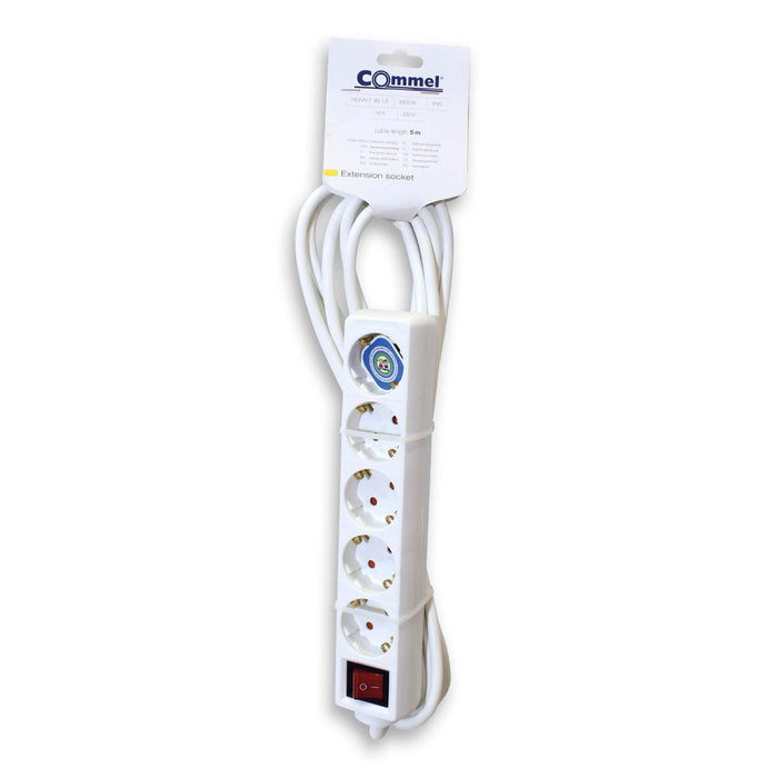 SPLITTER 5 SOCKETS WRENCH 5 M WHITE COMMEL