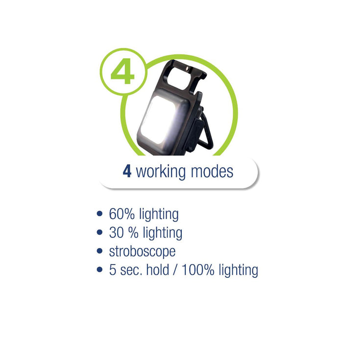 WORK LAMP MINI 500LM USB IP44 COMMEL
