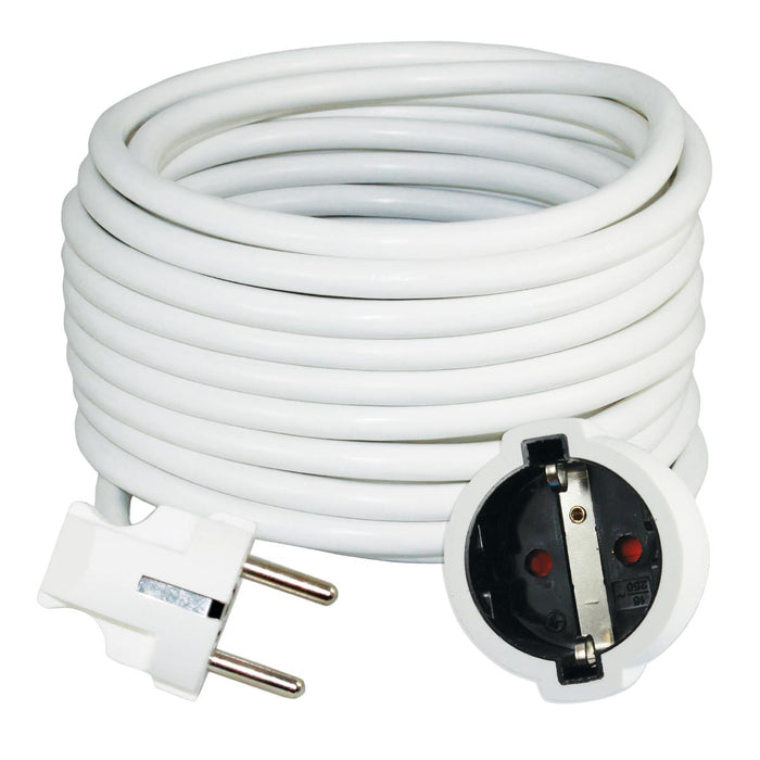 EXTENSION 4M 3G1.5MM2 WHITE COMMEL