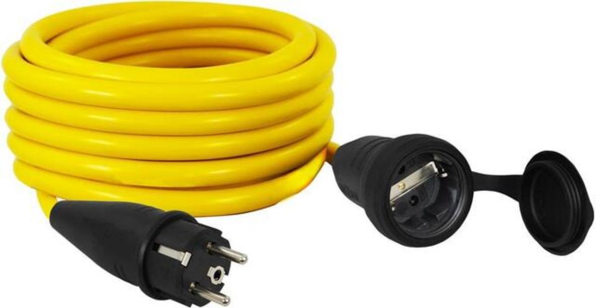 EXTENSION 10M 3G2.5MM2 YELLOW IP44 COMMEL