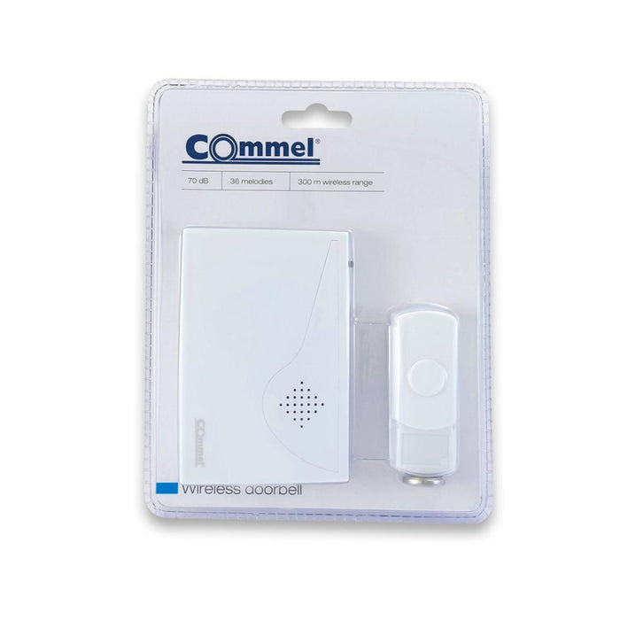 WIRELESS BELL WHITE 300M COMMEL