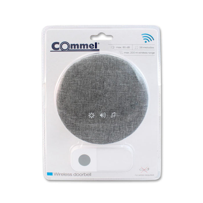 WIRELESS BELL F125 LED 200M COMMEL
