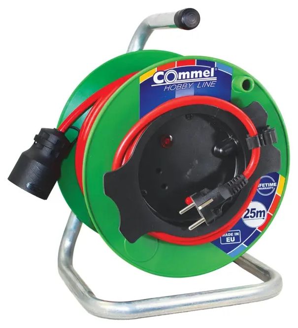 GARDEN REEL 25 M 3GX1,5MM2 COMMEL