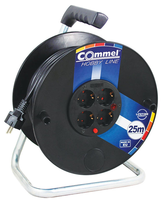 REEL 25M IP2 16A 250V 3G2.5MM2 4 SHUKO
