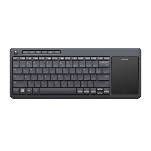 Compact Keyboard with touchpad RAPOO K2600 GRAY 16940 - Клавиатури<<<Компютърна
