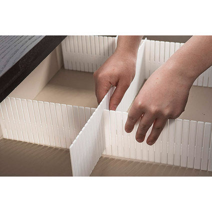 DRAWER DIVIDER WHITE 44X10 CM COMPACTOR
